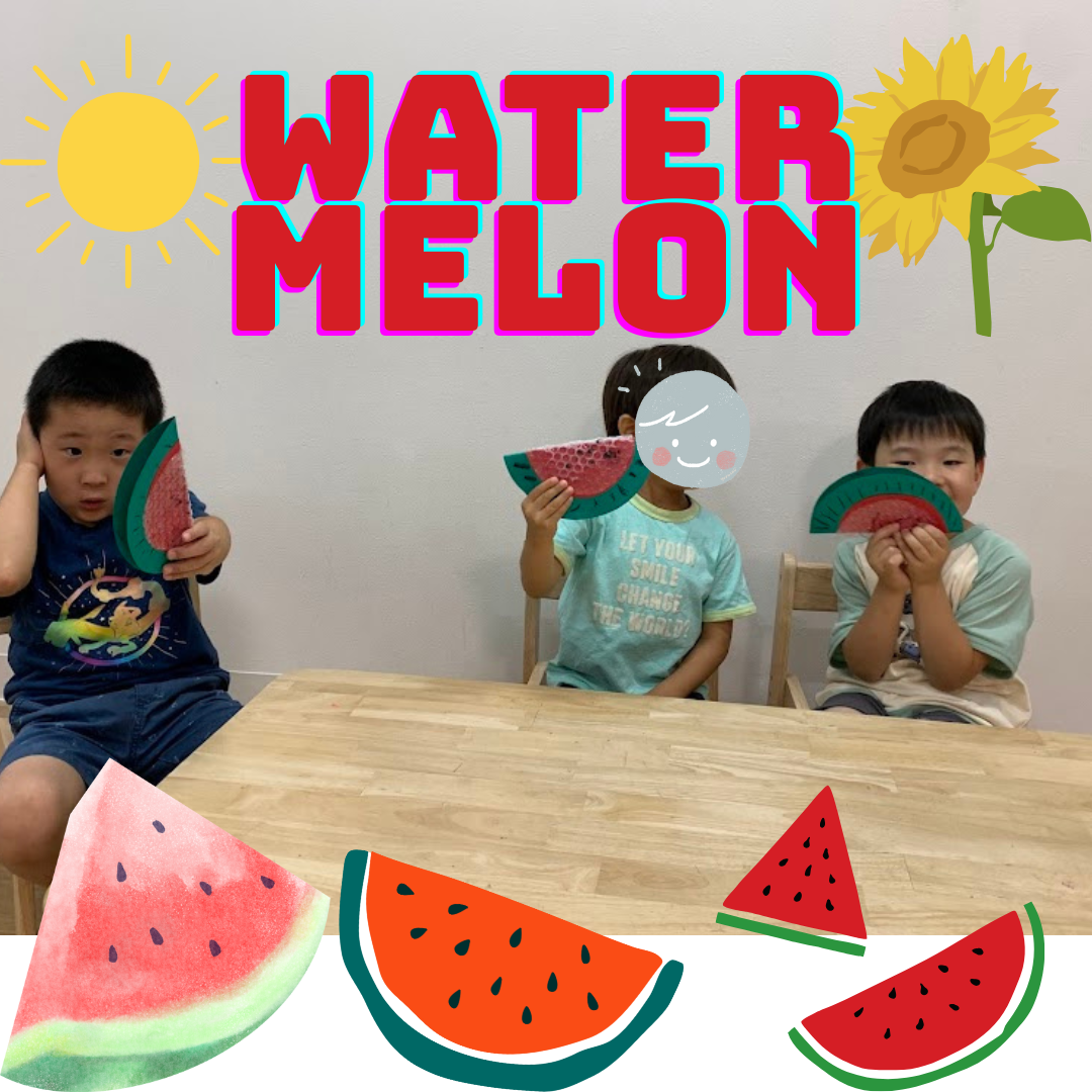 スイカを作ったよ🍉🎆 
